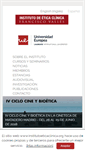 Mobile Screenshot of institutoeticaclinica.org