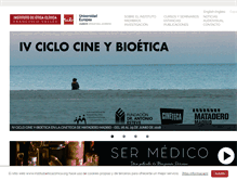 Tablet Screenshot of institutoeticaclinica.org